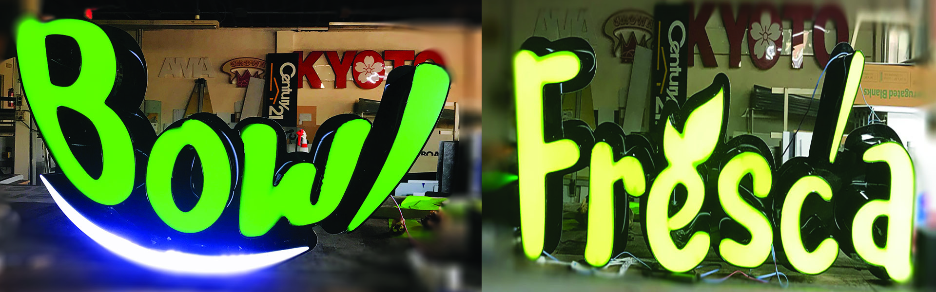 Your Local Signage Company for 3D Signs & Vehicle Wraps by Protos Group